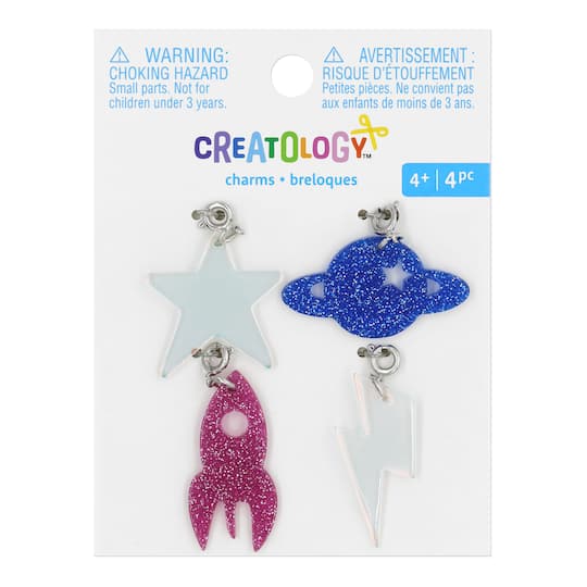 12 Packs: 4 ct. (48 total) Celestial Charms by Creatology&#x2122;